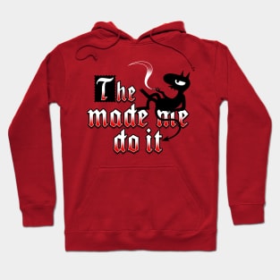 Cool Demon Devil Cartoon Quote TV Show Meme Hoodie